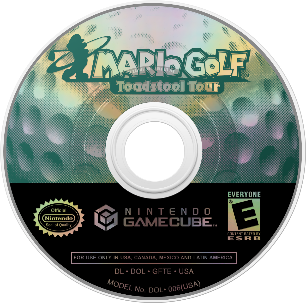 Mario Golf - Gamecube Clipart (1280x1280), Png Download