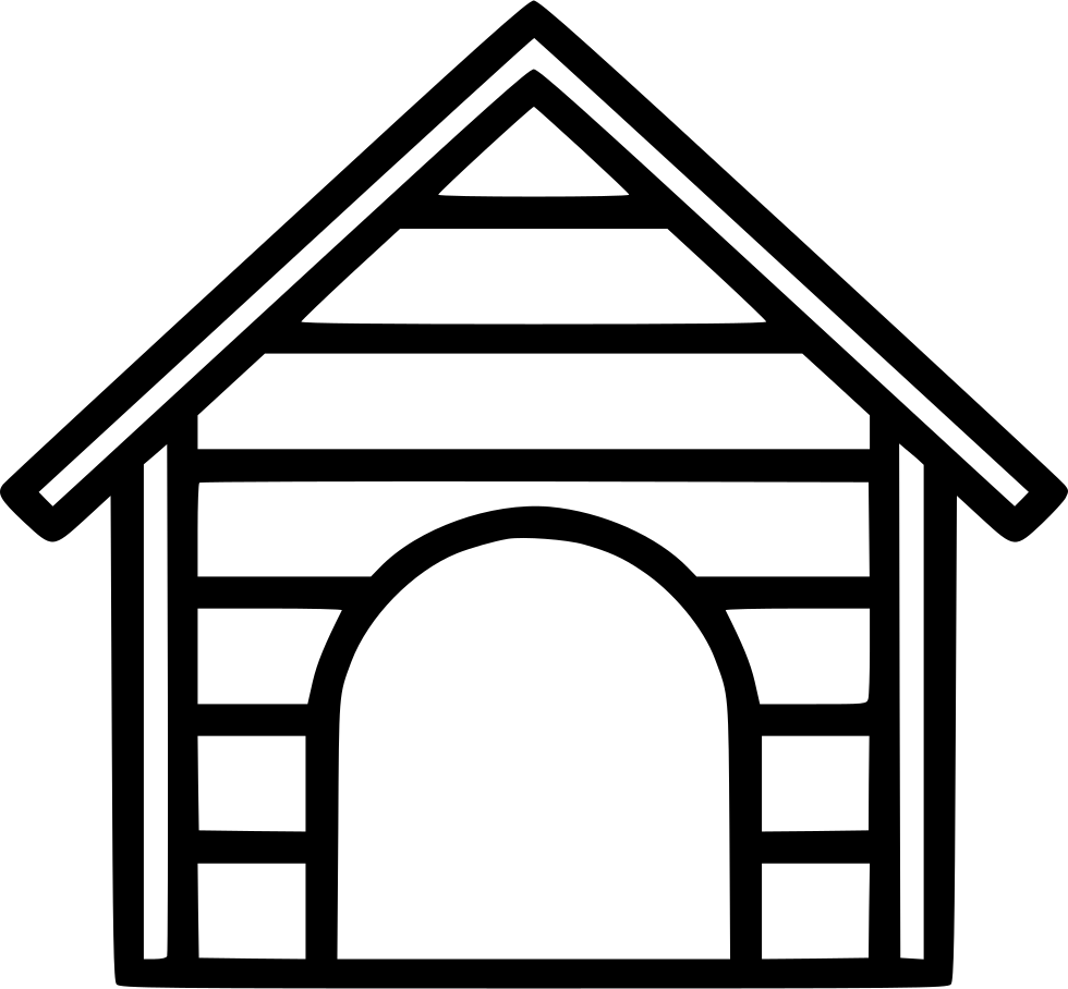 Png File Svg - Doghouse Clipart (980x908), Png Download