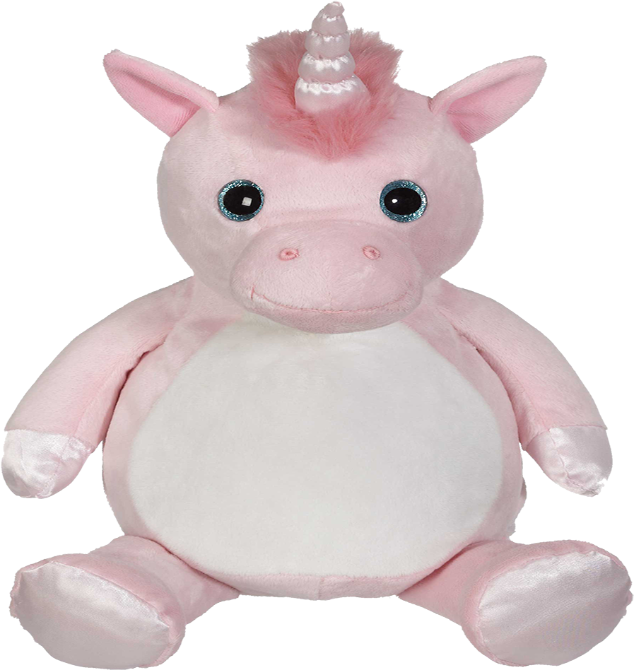 Whimsy Unicorn Buddy - Stuffed Toy Clipart (1000x1000), Png Download