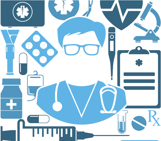 Health Clipart Medical Management - Doctor Abstract - Png Download (640x480), Png Download