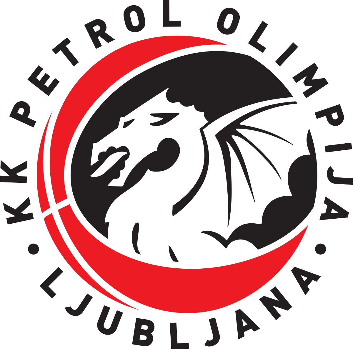 Petrol Olimpija Logo Basketball Champions League - Kk Olimpija Logo Clipart (1200x1186), Png Download