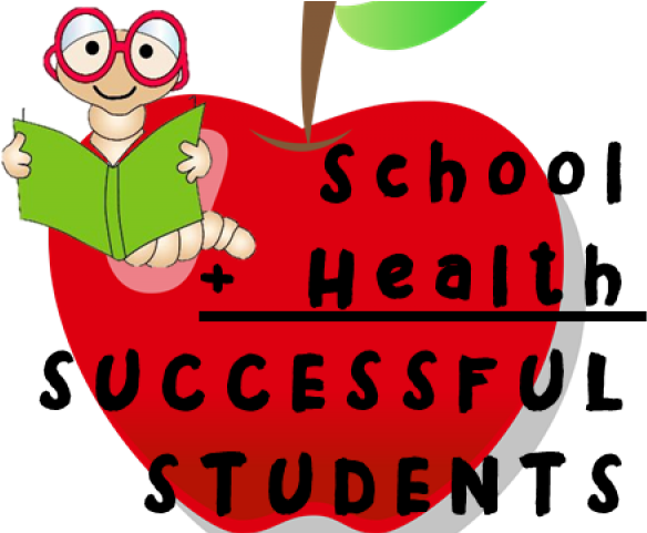 Health Clipart School Health - Book Worm - Png Download (640x480), Png Download
