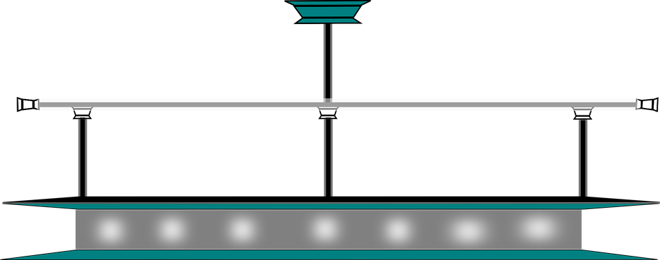 Lamp Modern Room Decor Light House Style - Street Light Clipart (960x378), Png Download