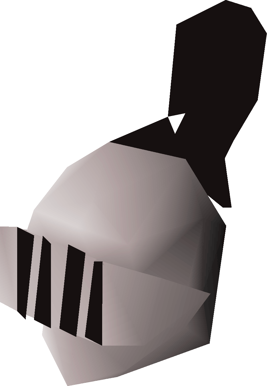 Runescape White Full Helm Clipart (933x1348), Png Download