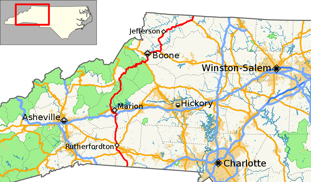 Banner Elk Nc On A Map Clipart (1200x706), Png Download