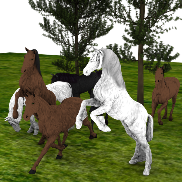 2nd Entry For The Newbie Contest I Need To Find The - Stallion Clipart (600x600), Png Download