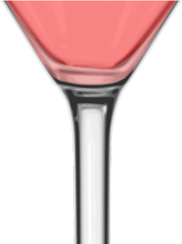 Cocktail Clipart Woman Drinking Cocktail - Wine Glass - Png Download (640x480), Png Download