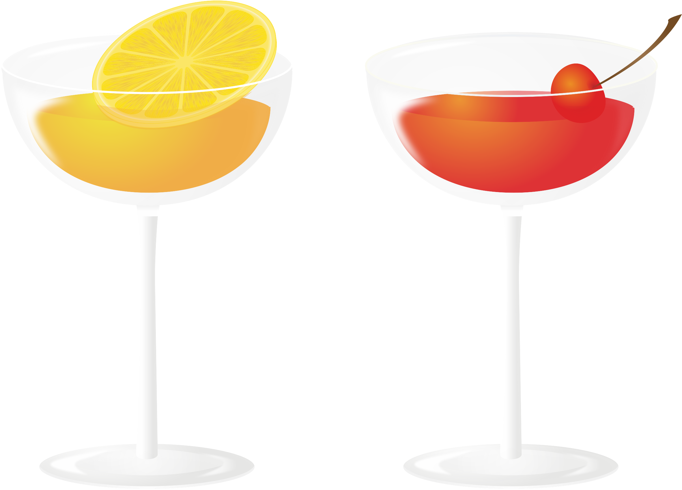 Beverage Clipart Cocktail Drink - Iba Official Cocktail - Png Download (2400x1747), Png Download