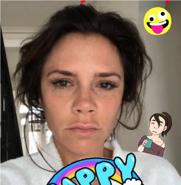 Victoria Beckham Celebrates Her 45th Birthday With - Victoria Beckham Birthday Clipart (1200x630), Png Download