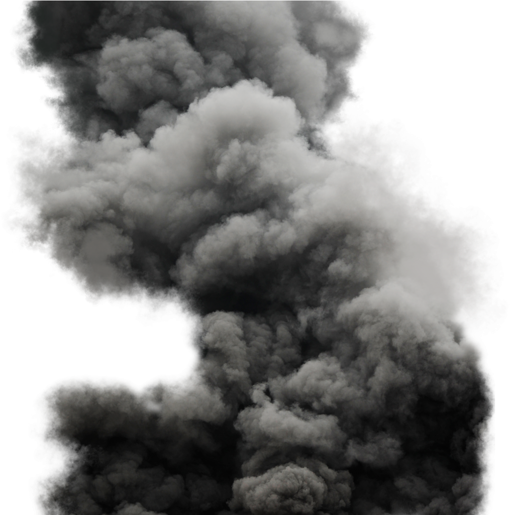 Black Smoke Cloud Png Clipart (1024x1024), Png Download