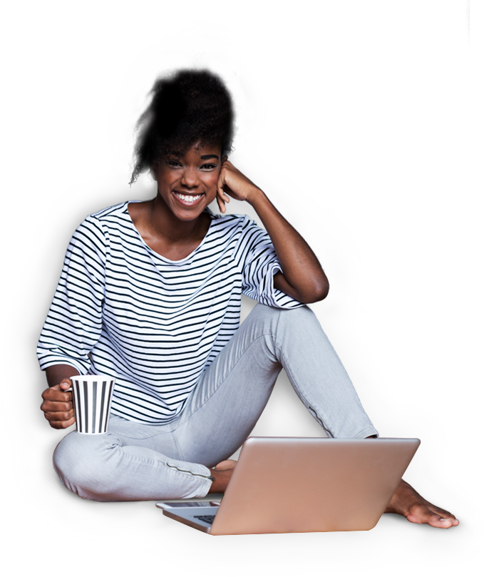 Growing With You - Sitting Clipart (679x809), Png Download