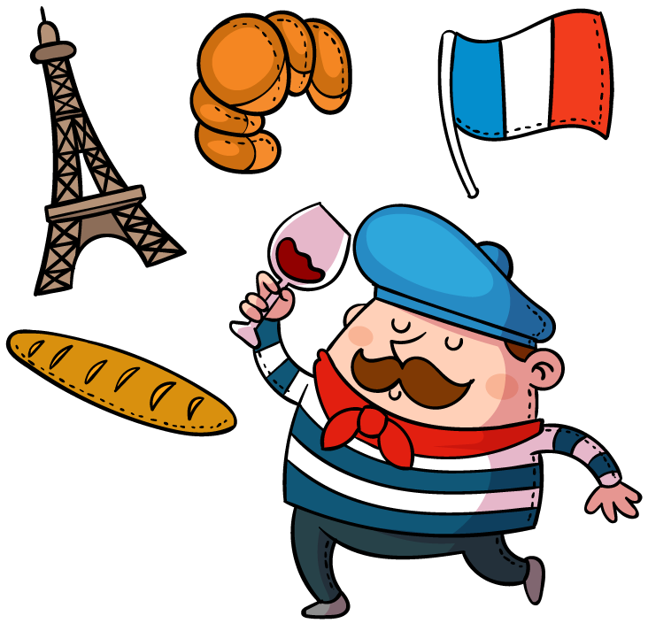 Introducci N En Franc S Para Ni - J Aime Le Francais Clipart (800x800), Png Download