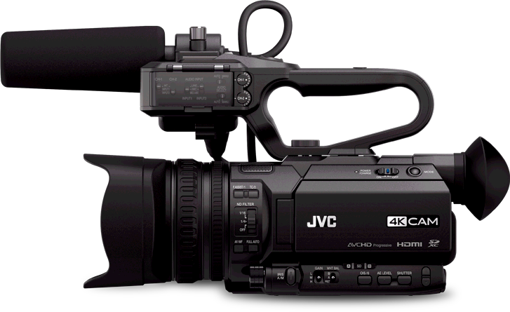 Gy-hm200 - Jvc Gy Hm200 Clipart (727x445), Png Download
