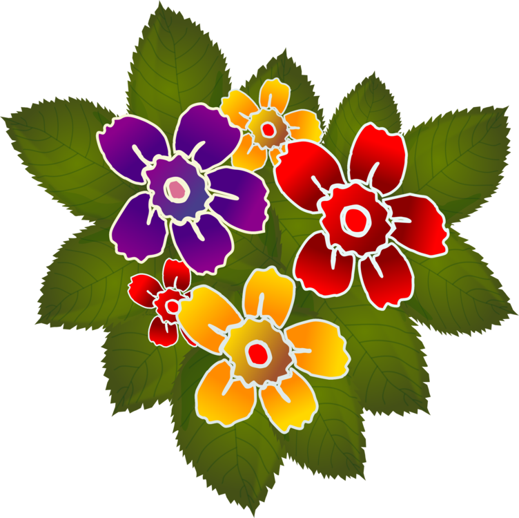 Floral Design Flower Bouquet Petal Cut Flowers - Flower Clipart (752x750), Png Download