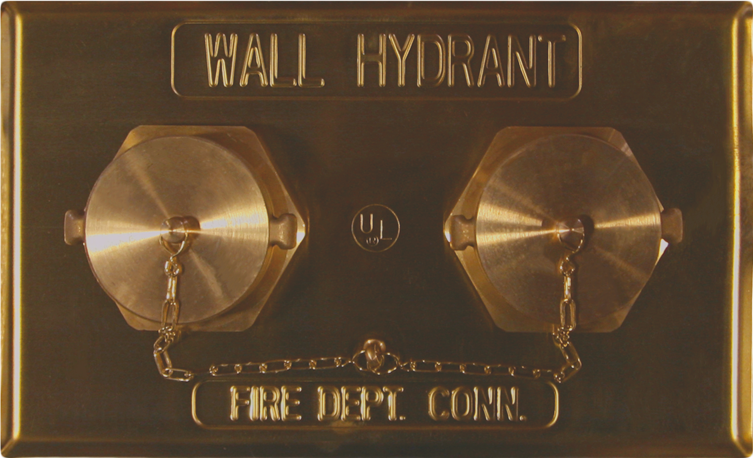 Model 230 Wall Hydrant Flush Connection - Brass Clipart (1657x1155), Png Download