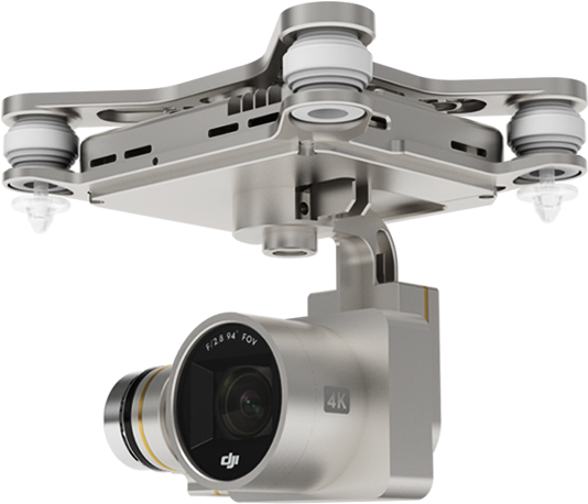 Phantom 3 Professional 4k Kamera Mit Gimbal - Dji Phantom 3 Gimbal Clipart (660x660), Png Download