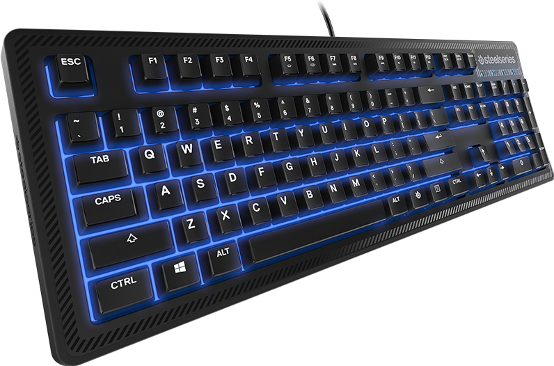 Products >keyboards >apex - Steelseries Keyboard Apex 100 Clipart (1050x600), Png Download