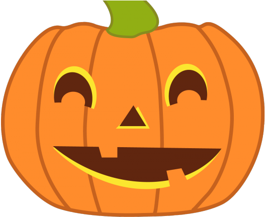 Pumpkin Clip Banner - Cute Halloween Pumpkin Png Transparent Png (640x480), Png Download
