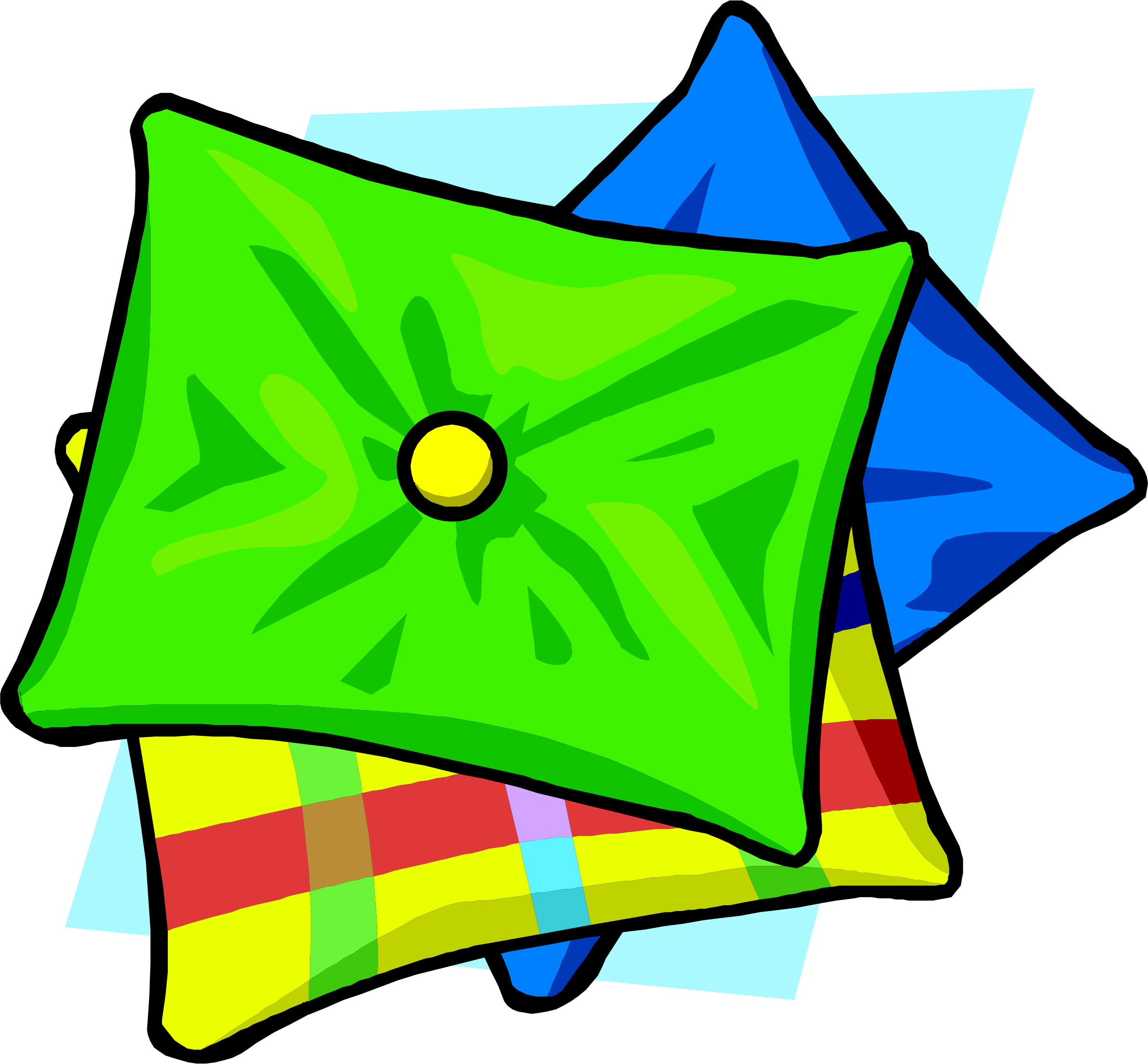 Pillows Clip Art At Clker - Pillows Clip Art - Png Download (600x556), Png Download