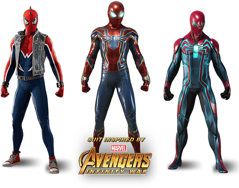 Today's The Last Day To Get All Three Bonus Suits When - Marvel Spider Man Pre Order Suits Clipart (991x782), Png Download