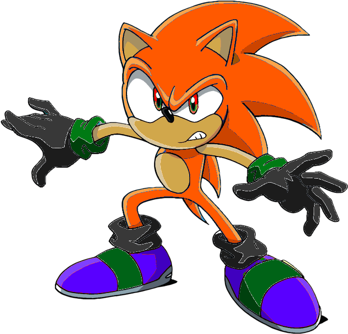 Flame's New Look Photo Flame - Sonic The Hedgehog Clipart (716x711), Png Download
