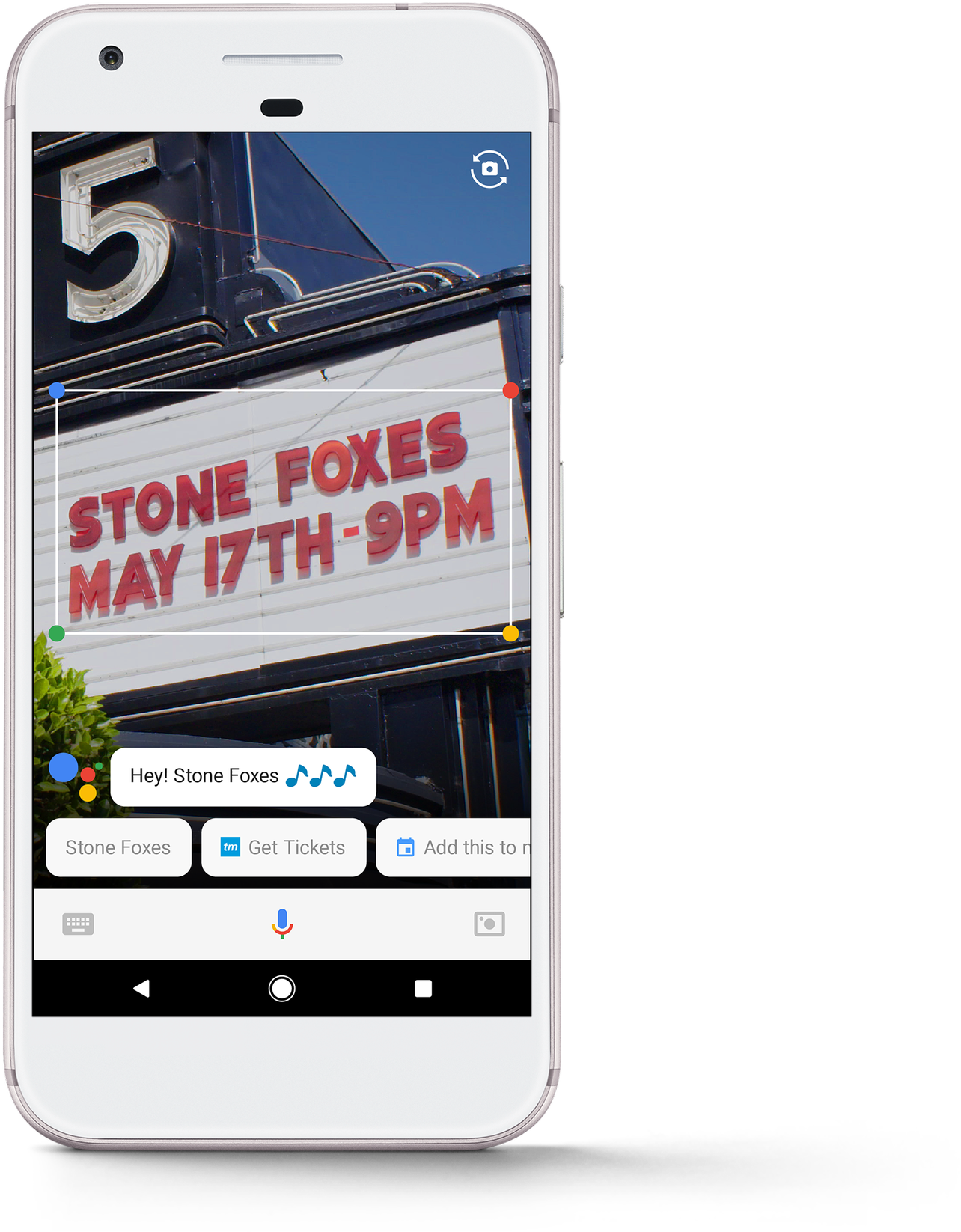If You See A Marquee For Your Favorite Band, You Can - Google Lens Visual Search Clipart (2000x2000), Png Download