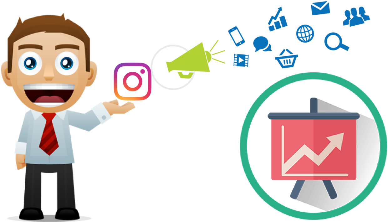 Instagram Marketing - Instagram Marketing Images Png Clipart (1280x720), Png Download
