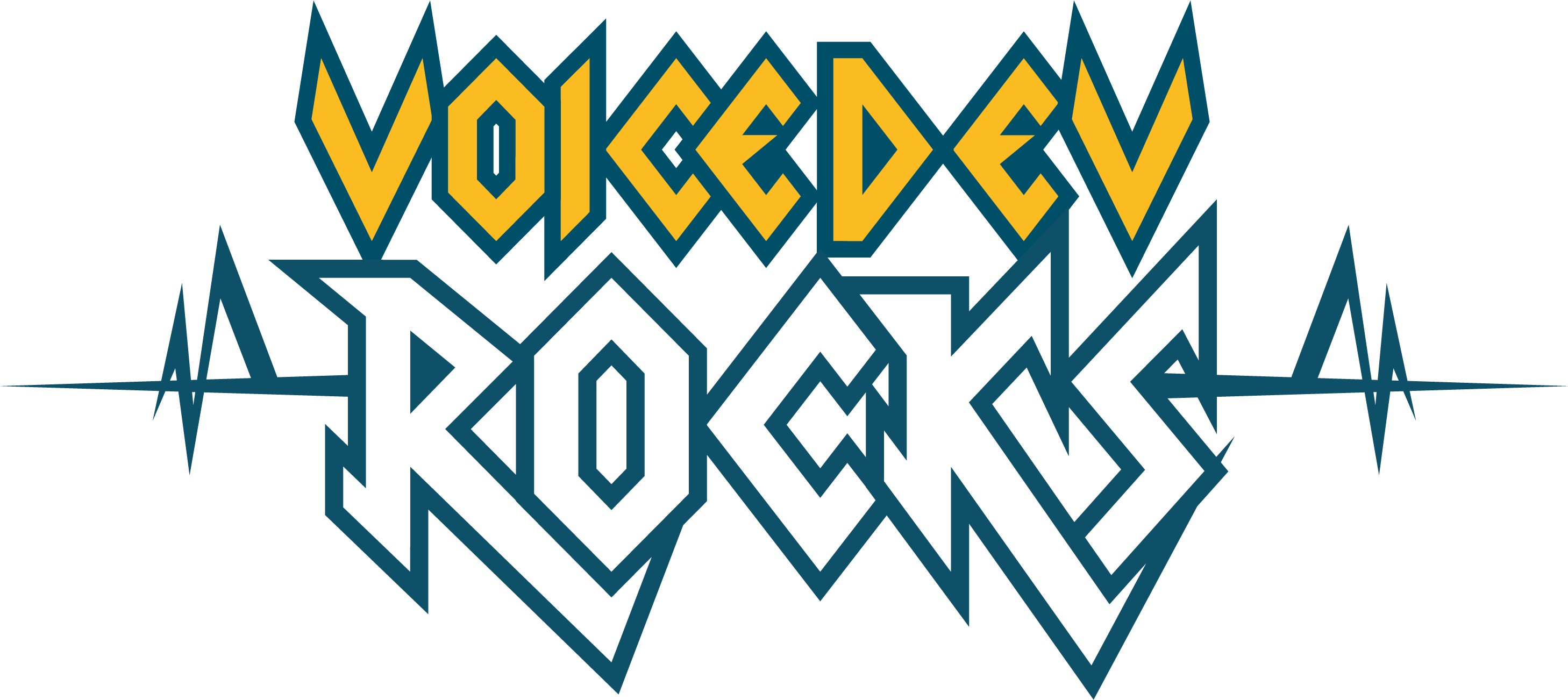 Voice Dev Rocks Clipart (3000x1619), Png Download