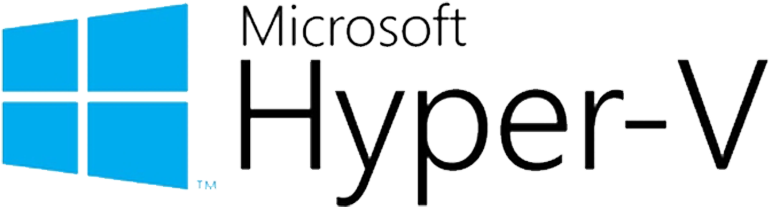 Microsoft Hyper-v Logo - Microsoft Hyper V Logo Clipart (799x480), Png Download