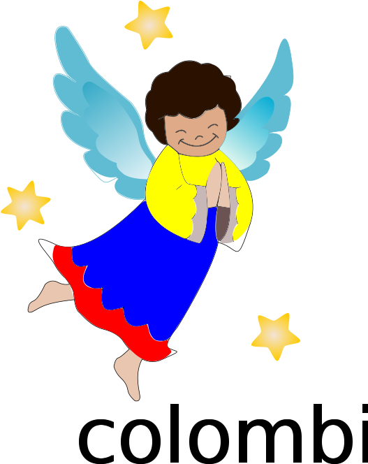 Religious Christmas Angel Clipart - Png Download (566x800), Png Download