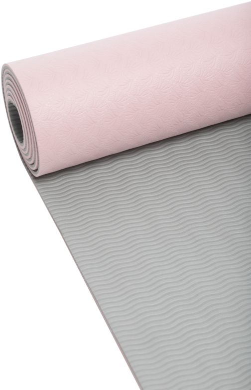 Casall Yoga Mat 4mm Pink/light Grey - Casall Yoga Mat Position 4mm Clipart (504x782), Png Download