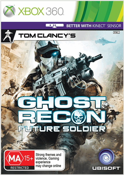 Tom Clancy's Ghost Recon Future Soldier Xbox Clipart (600x600), Png Download