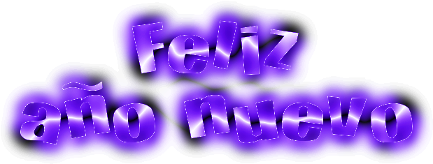 Letras De Feliz Año Nuevo - Graphic Design Clipart (869x400), Png Download