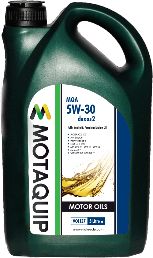 Mqa 5w-30 Dexos Ii - Motaquip Clipart (500x844), Png Download