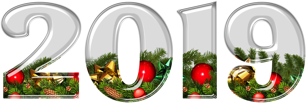 ¡feliz Año Nuevo - 2019 Transparent Hd Clipart (1290x480), Png Download