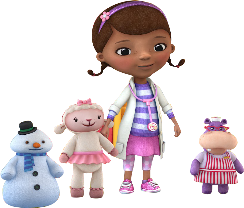 Friolin Doctora Juguetes Png - La Doctora Juguetes Personajes Png Clipart (840x732), Png Download