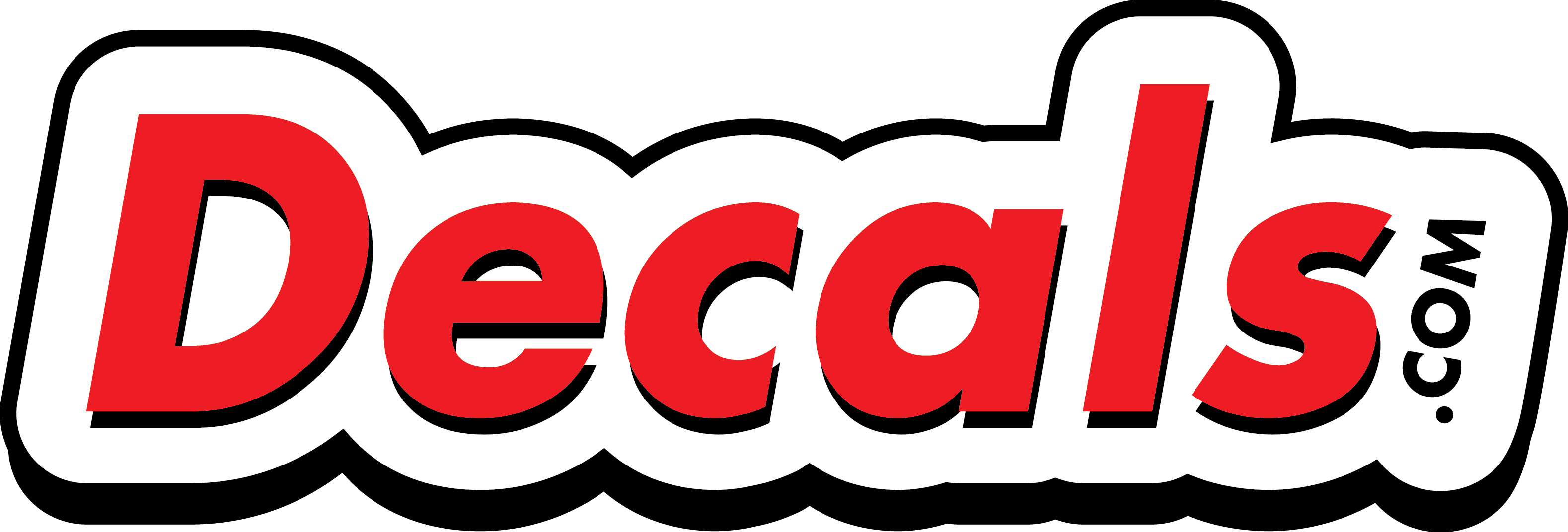 Decals - Com Logo Clipart (3157x1072), Png Download