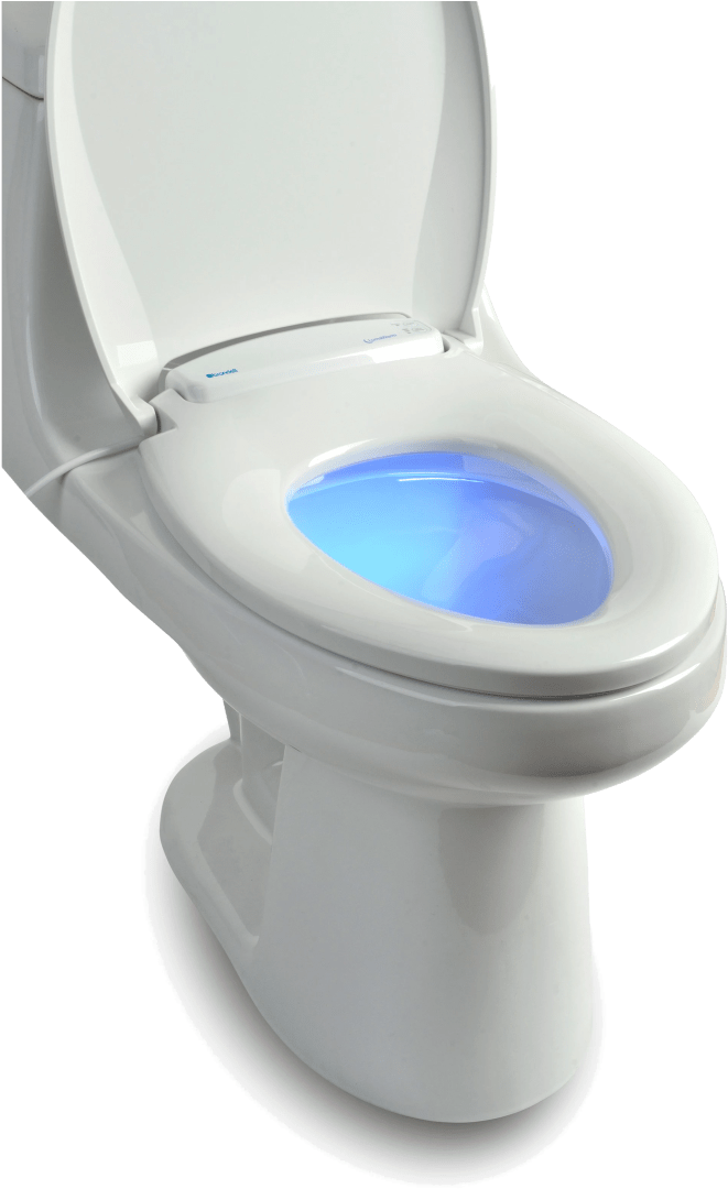 Brondell Lumawarm Heated Nightlight Toilet Seat L60 Clipart (1104x1104), Png Download