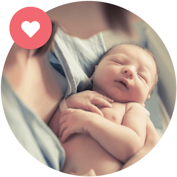 New Parent Support - New Born Baby In Us Clipart (600x600), Png Download