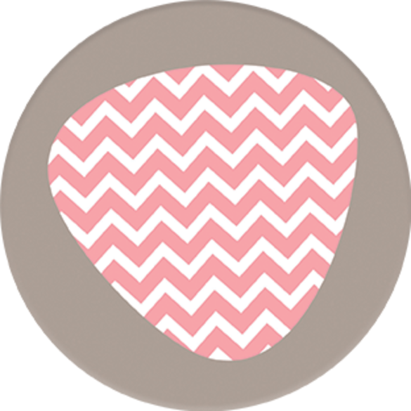 Bambino Collection - Blue Watercolor Chevron Clipart (585x585), Png Download