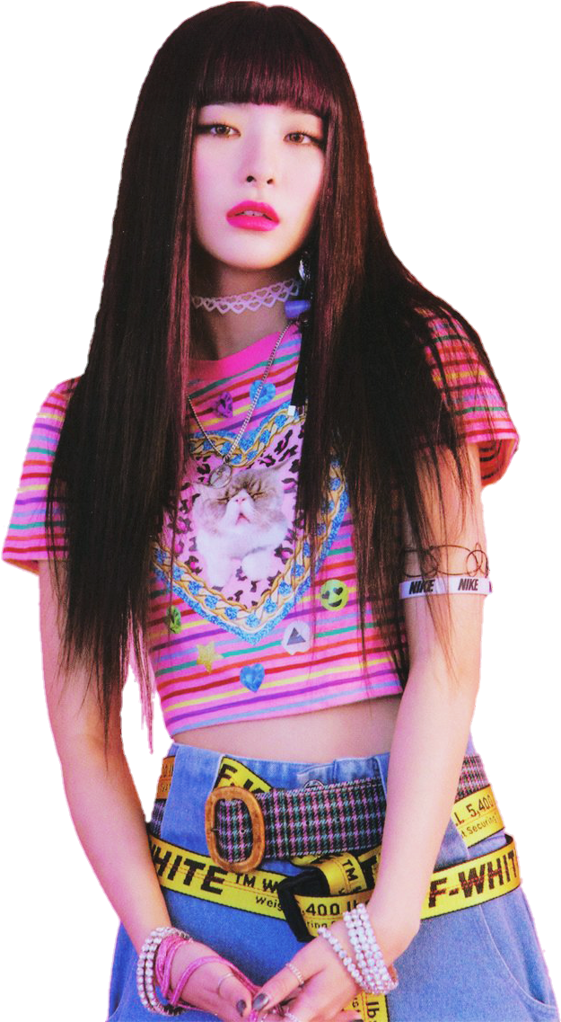 Kang Seulgi Bad Boy Clipart (633x1137), Png Download