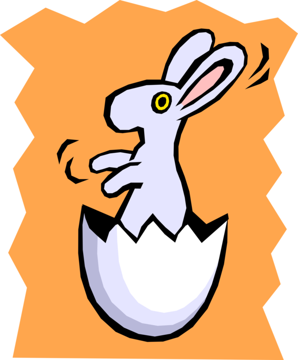 Vector Illustration Of Newborn Infant Baby Small Mammal Clipart (581x700), Png Download