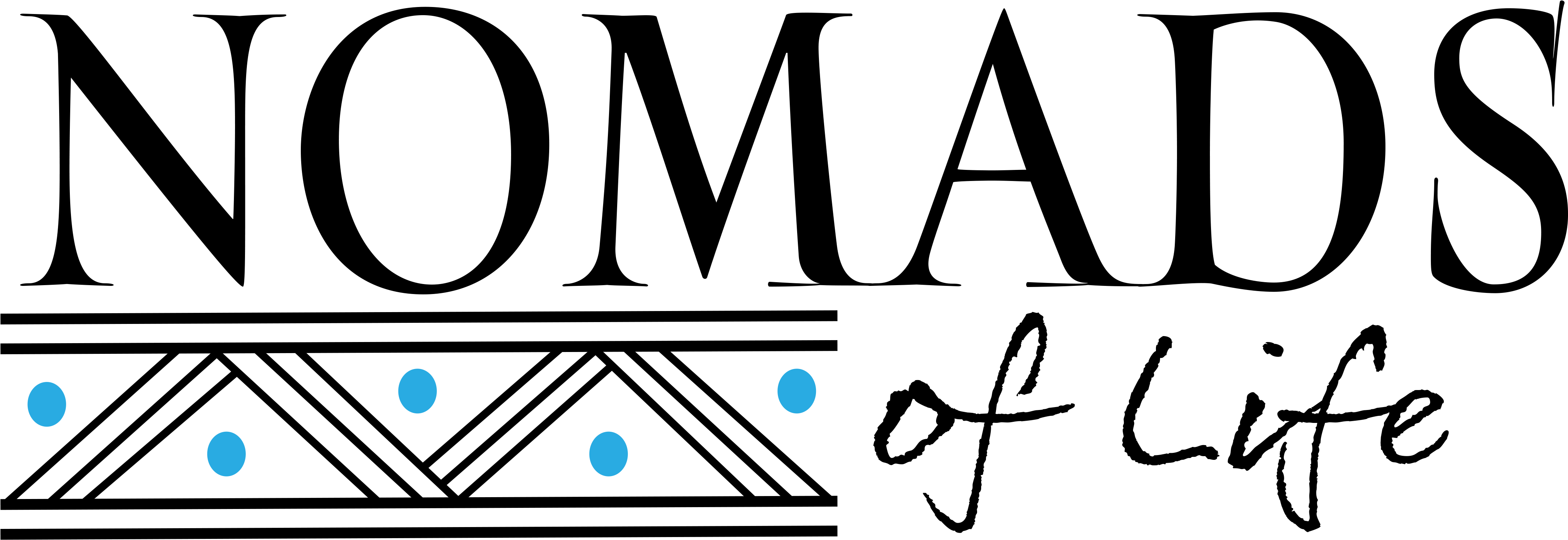 Nomadsoflife Nomads Of Life Africa Clipart (5692x1681), Png Download