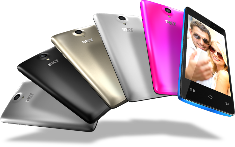 0” Wvga 480*800 Platform - Telefono Marca Sky 4.0 Clipart (913x571), Png Download