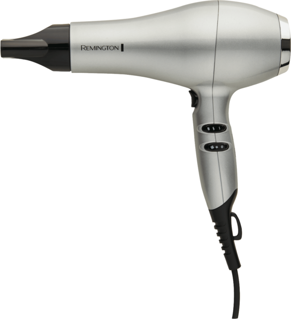New Remington Ac2400au Salon Turbo Ac Hair Dryer - Hair Dryer Clipart (584x640), Png Download