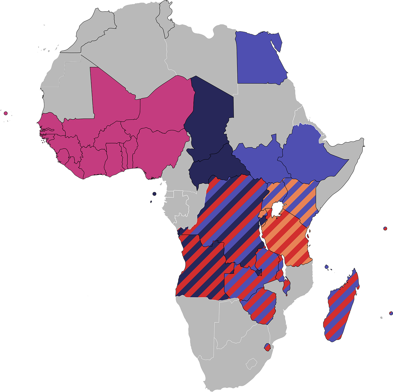 Vector - Africa Map Clipart (1280x1276), Png Download