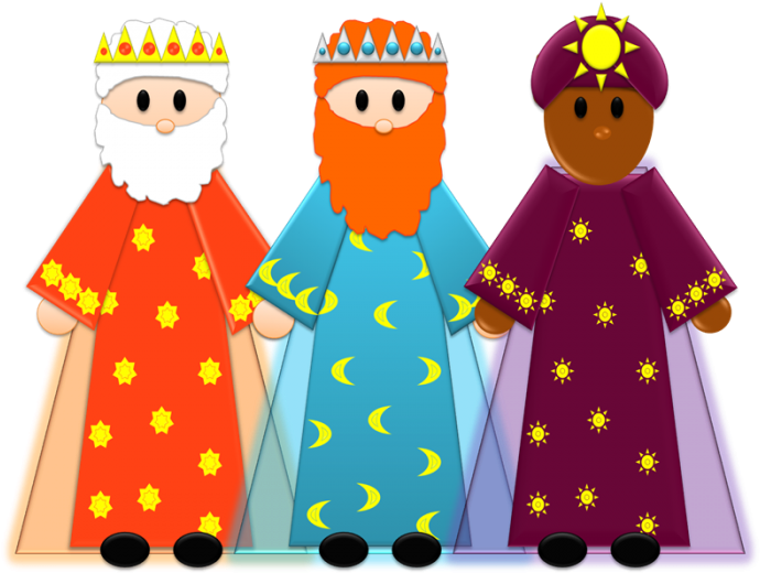 Reyes Magos Png - Tres Reyes Magos Png Clipart (700x525), Png Download