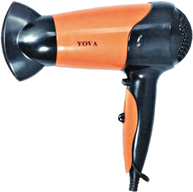 Yova 1600w Hair Dryer - Hair Dryer Clipart (800x800), Png Download