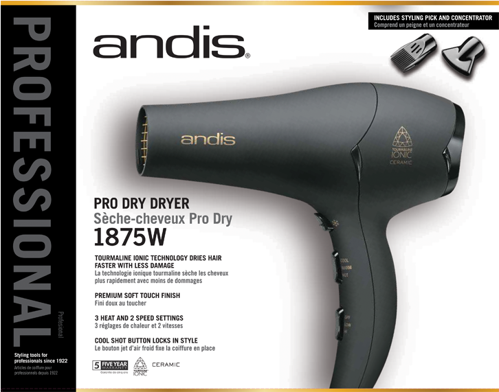 Product Image Large Product Image Large Product Image - Hair Dryer Clipart (780x920), Png Download