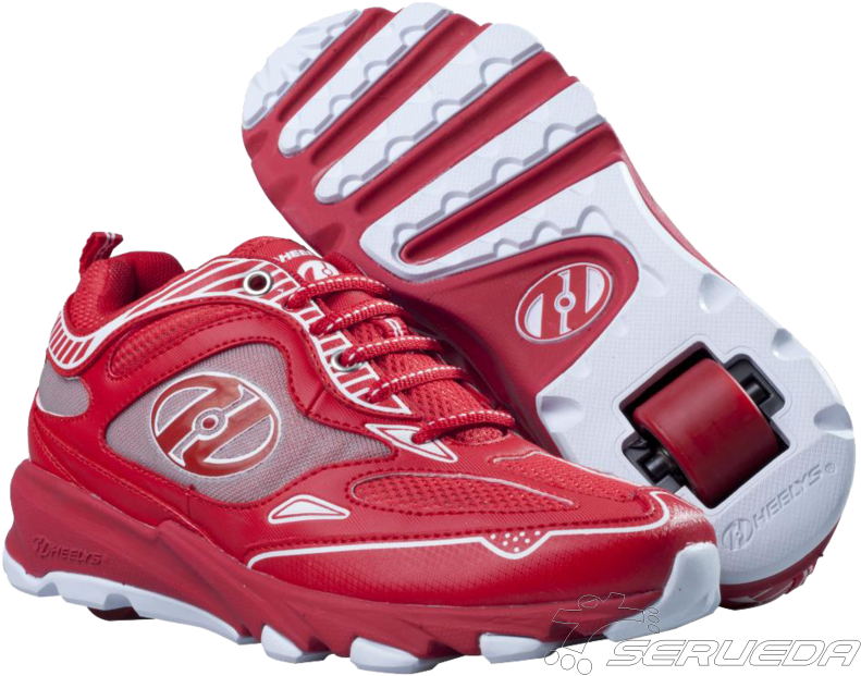 Heelys Swift 770178 Blanco/rojo - Heelys Clipart (791x621), Png Download